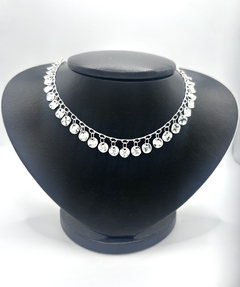 Choker medalhas corrente elo - comprar online