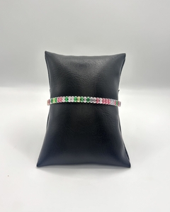Pulseira riviera colorida