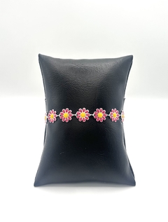 Pulseira margarida Rosa