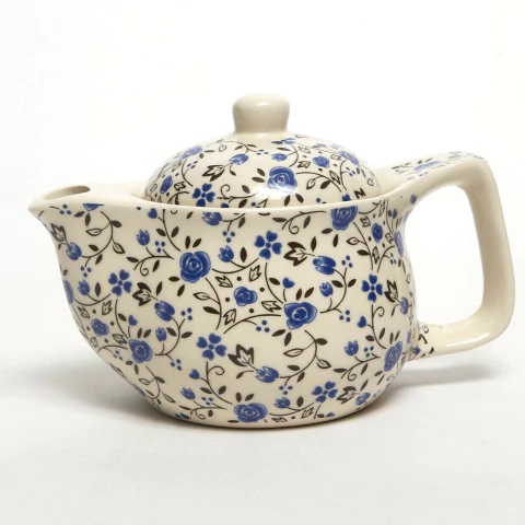Tetera de Porcelana Tradicional Chica - Té + Thé