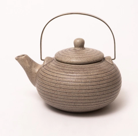 Tetera de Porcelana Simil Piedra - tienda online