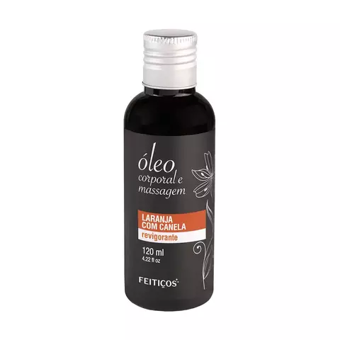 Oleo Corporal e Massagem Laranja com Canela 120ml - comprar online