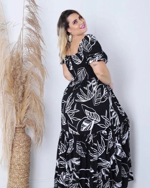 vestido plus size vic