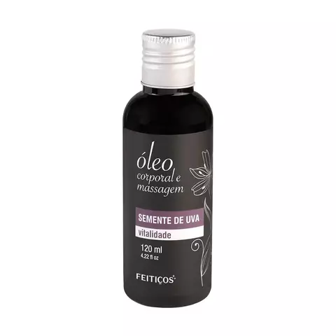 Oleo Corporal e Massagem Afrodisiaco 120ml- :semente de uva vitalidade - comprar online