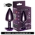 PLUG ANAL CORAÇÃO UNIQUE FUMÊ – LILÁS - comprar online