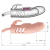 CAPA PENIANA COM ALCA PARA ESCROTO COM ESTIMULADORCLITORIANO EM FORMATO DE COELHO, POSSUI CAPSULA VIBRATORIA - comprar online