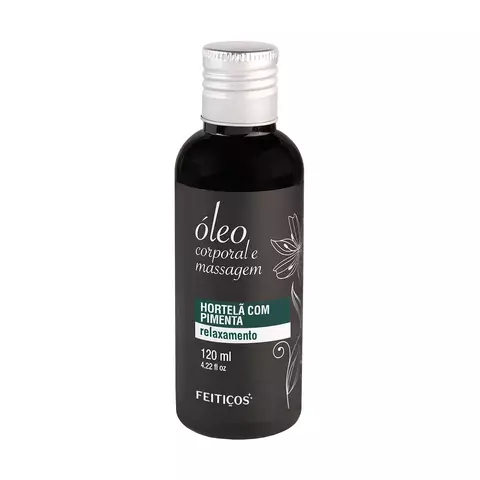 Oleo Corporal e Massagem Hortela com Pimenta 120ml - comprar online