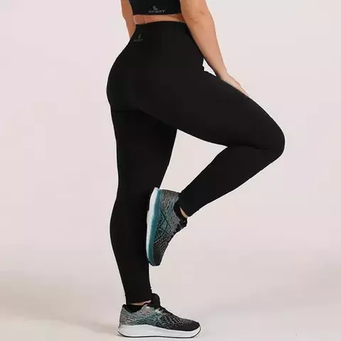 Calça Legging Basic Lupo Sport sem costura com a tecnologia Preta gg - comprar online