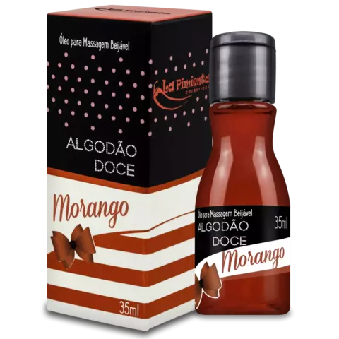 ALGODAO DOCE 35ML SABOR:MORANGO