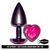 PLUG ANAL CORAÇÃO UNIQUE FUMÊ – PINK - comprar online