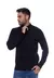Suéter Masculino Tricot Liso Com Zíper Crocker na internet