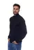 Suéter Masculino Tricot Liso Com Zíper Crocker - Pele Da Loba
