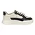Tênis Moleca Emoji Casual 5808.103 Off White/Preto numero 36 - Pele Da Loba