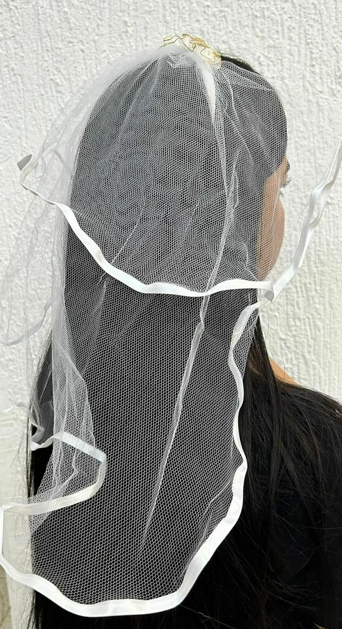 Tiara Véu Noivinha Noiva Despedida de Solteira