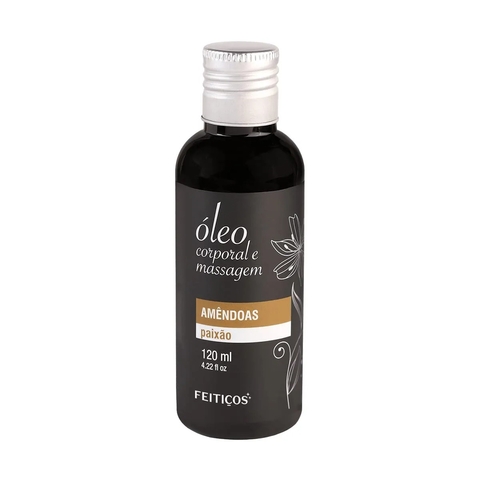 Oleo Corporal e Massagem Afrodisiaco 120ml fragrância:amêndoas paixão