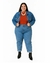CALÇA MOM BRUNFER tamanho 52 lavagem jeans clara na internet