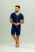 PIJAMA AMERICANO MASCULINO TAMANHO:M;COR:MARINHO - comprar online