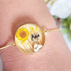 Pulseira com 2 DNAs - Base Redonda