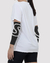 MANGAS/ GEMELERAS NEGRAS LOGO BLANCO T GRANDE (1502) - comprar online