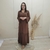 Vestido longo Sabrina na internet