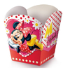 Cachepot Papel Minnie vermelha c/8 Regina Festas