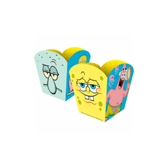 CACHEPOT PAPEL BOB ESPONJA C/8 REGINA FESTAS