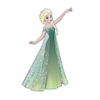 PERSONAGEM PAPEL ELSA FROZEN FEVER REGINA FESTAS