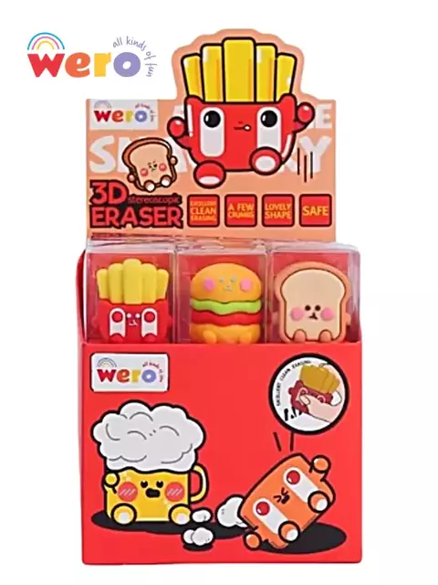 Goma de borrar coleccionable Snackery - Wero - - comprar online