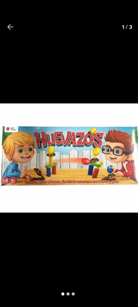 Juego De Mesa Huevazos - Top Toys -