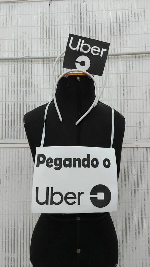 Kit Placa Uber (2 Peças) - comprar online