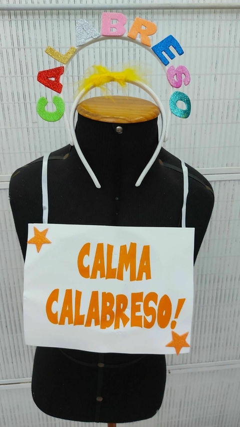 Kit Placa Calma Calabreso (2 Peças) - comprar online