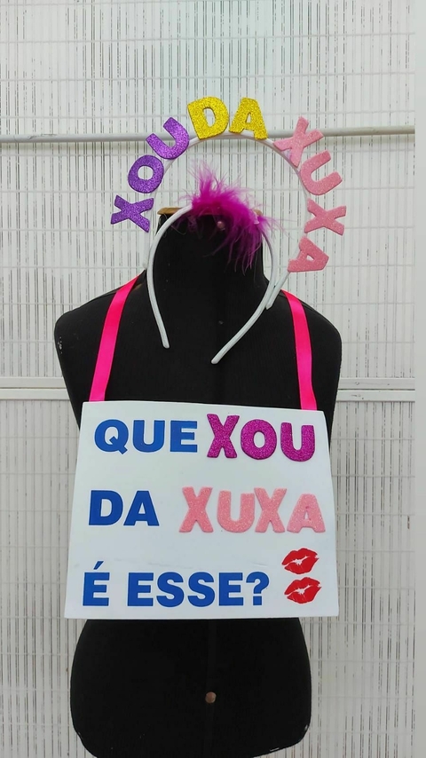 Kit Placa Xou da Xuxa (2 Peças) - comprar online