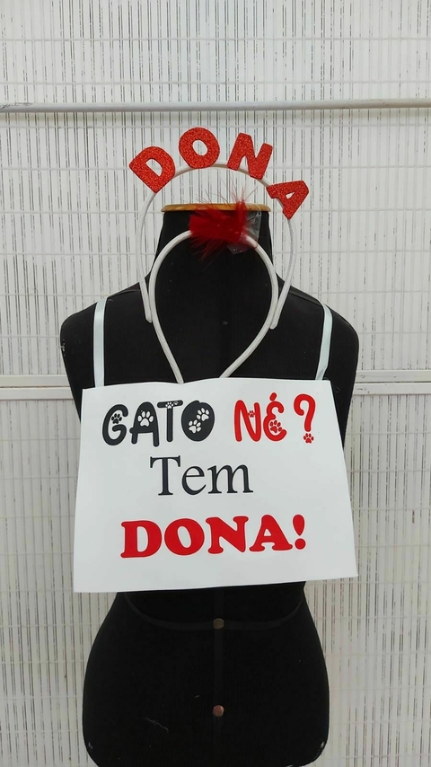 Kit Placa Dona (2 Peças) - comprar online