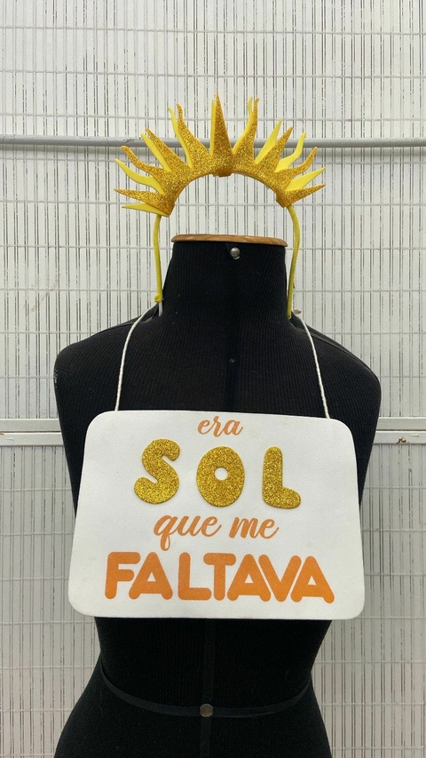 Kit Placa Sol (2 Peças) - comprar online