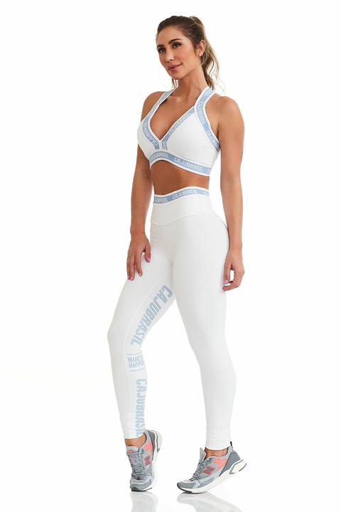 007.055 Legging NZ Happen Branco - comprar online