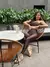 Conjunto Top Maia + Legging Café - comprar online