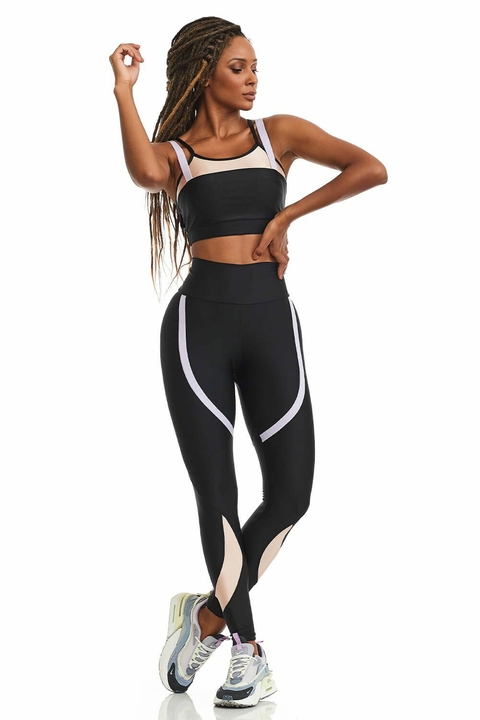 008.112 Legging Colors Preto - comprar online