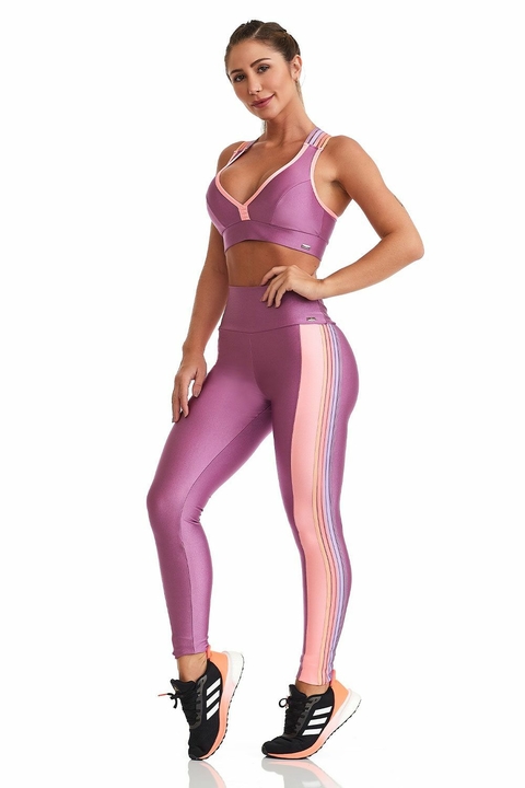 006.031 Legging Positivity Roxo - comprar online