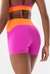 Shorts Pandora Rosa Pink/ Laranja - Manu Fit - Os Melhores Produtos ao seu Alcance