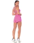 sh606 Shorts Running Cléo Rosa Milkshake - Manu Fit - Os Melhores Produtos ao seu Alcance