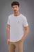 CAMISETA RESERVA BRANCA REGULAR PIC. AZUL