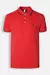 POLO RESERVA FRISO VERMELHO CEREJA