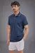 POLO RESERVA FRISO MARINHO