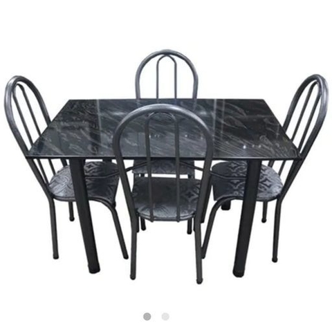 METALLAR MESA 120X75 4 CAD CRAQUEADA NE CLASSE PEDRA ARDOSIA