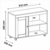 RACK ARTELY SAMPA CINAMOMO/OFF WHITE na internet