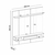 PAINEL ARTELY BELLUNO CINAMOMO/OFF WHITE - comprar online