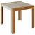CJ MESA 4C CIMOL GRACE QUADRADA 90X90 NATURE / OFF WHITE - comprar online
