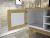 RACK DETRIT Cinamomo/Off White 65" - Store móveis