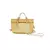 Bolsa Peplum Basket Em Papier E Couro Ouro - BRUNA FERRARI CONCEITO