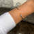 BRACELETE GOTA NA PONTA - PRATA925 OURO - comprar online
